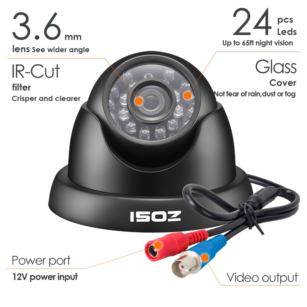 Amazon.com : ZOSI Home Security Camera System 8 Channel FULL 1080P